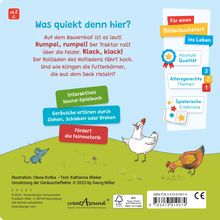 Katharina Wieker: Spielen, Hören, Staunen: Bauernhof. Ein Soundbuch ganz ohne Batterie und Elektronik, Buch