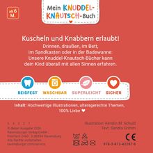 "Mein Knuddel-Knautsch-Buch", ab 6 M. Kuscheln und Knabbern erlaubt! Beißfest, waschbar, superleicht, sicher.