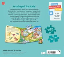 "Puzzlespaß im Buch!" Dinosaurierbuch mit Rahmenpuzzles. Ab 3 Jahren. Original Ravensburger Qualität.