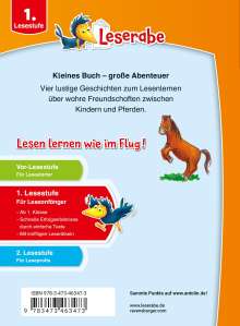 Doris Arend: Erstlesegeschichten: Ponys und Pferde - Leserabe 1. Klasse - Erstlesebuch für Kinder ab 6 Jahren, Buch