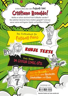 Simon Mugford: Fußball-Stars - Alles über Ronaldo. Vom Fußball-Talent zum Megastar: Spiegel-Bestseller, Erstlesebuch ab 7 Jahren, Fußball-Geschenke für Jungs und Mädchen, Buch