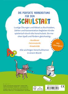 Anja Lohr: Ravensburger Mein Vorschul-Block - Zahlen, Buchstaben, Konzentration - Rätselspaß für Vorschulkinder ab 5 Jahren - Vorbereitung auf Schule, Buch