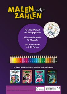 Ravensburger Malen nach Zahlen Hexen-Power - 32 Motive abgestimmt auf handelsübliche Buntstiftsets mit 24 Farben (Stifte nicht enthalten) - Für fortgeschrittene Fans der Reihe, Buch