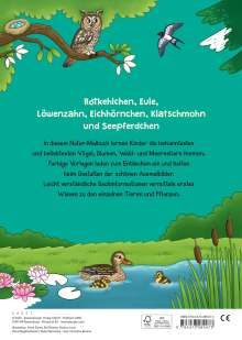 Christina Berens: Ravensburger Mein großes Natur-Malbuch - heimische Waldtiere, Meerestiere, Vögel und Pflanzen zum Ausmalen und spannenden Fakten, Buch