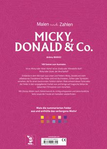 Malen nach Zahlen Disney: Micky, Donald &amp; Co. - Malbuch für Erwachsene, Buch