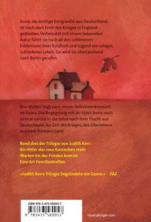 Judith Kerr: Eine Art Familientreffen, Buch