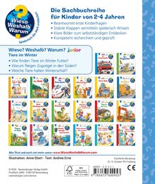 Die Sachbuchreihe für Kinder von 2-4 Jahren. Fragen wie "Wie finden Tiere im Winter Futter?" werden beantwortet.