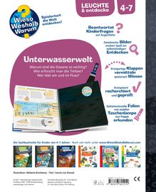 "Unterwasserwelt: Warum sind die Ozeane wichtig? Erforsche die Tiefe! Buchreihe für Kinder 4-7 Jahre. Geheime Folien."