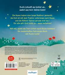 Sylvia Tress: Mein Puste-Licht-Buch: Licht an - losgefahren!, Buch