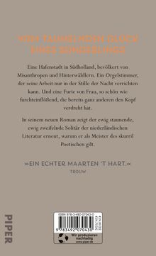 Maarten 'T Hart: Der Nachtstimmer, Buch