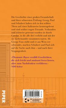 Thommie Bayer: Einer fehlt, Buch