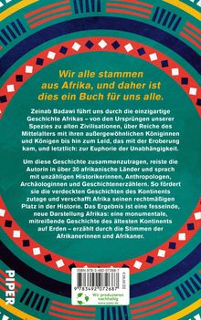 Zeinab Badawi: Eine afrikanische Geschichte Afrikas, Buch