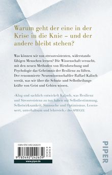 Raffael Kalisch: Der resiliente Mensch, Buch