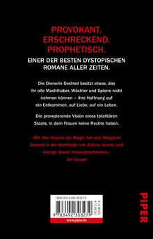 Margaret Atwood (geb. 1939): Der Report der Magd, Buch