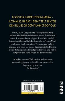 Volker Kutscher: Der stumme Tod, Buch