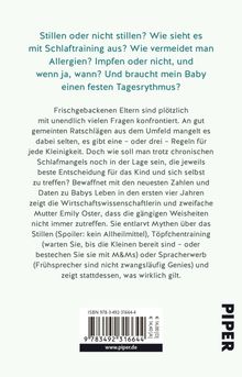 Emily Oster: Das einzig wahre Baby-Handbuch, Buch