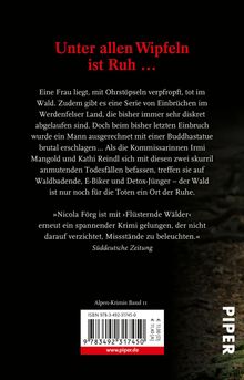 Nicola Förg: Flüsternde Wälder, Buch