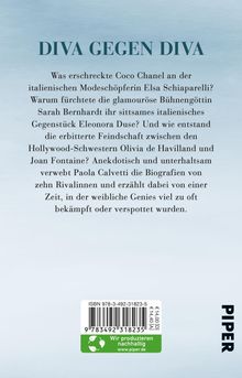 Paola Calvetti: Rivalinnen, Buch