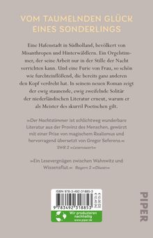 Maarten 'T Hart: Der Nachtstimmer, Buch