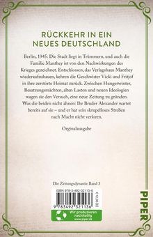 Katrin Tempel: Die Zeitungsdynastie - Neue Freiheit, Buch