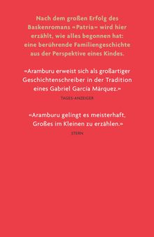 Fernando Aramburu: Langsame Jahre, Buch