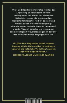 Text über Anpassung von Wild- und Haustieren an Umweltveränderungen. Zitat von Norbert Sachser und Niklas Kästner.