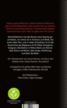 Daniel Kehlmann: Lichtspiel, Buch