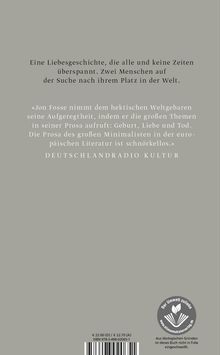 Jon Fosse: Trilogie, Buch