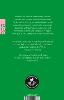 Vincent Klink: Angerichtet, herzhaft und scharf!, Buch