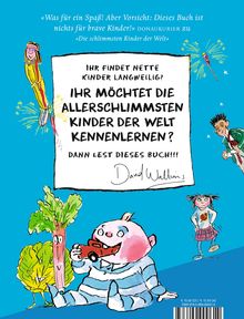 David Walliams: Die allerschlimmsten Kinder der Welt, Buch