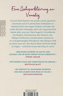 Vincent Klink: Ein Bauch spaziert durch Venedig, Buch