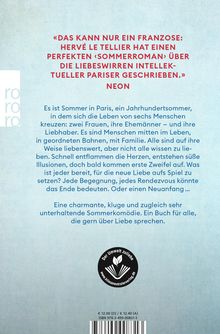 Hervé Le Tellier: Kein Wort mehr über Liebe, Buch