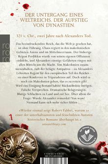 Robert Fabbri: Alexanders Erbe: Der Fall des Weltenreichs, Buch