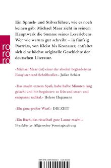Michael Maar: Die Schlange im Wolfspelz, Buch