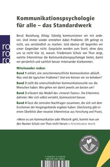 Friedemann Schulz von Thun: Miteinander reden 1, Buch