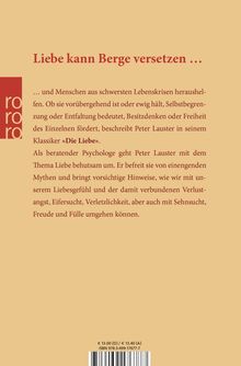 Peter Lauster: Die Liebe, Buch