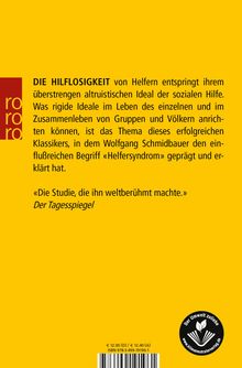 Wolfgang Schmidbauer: Hilflose Helfer, Buch