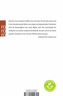 Karlheinz Deschner: Kriminalgeschichte des Christentums 1, Buch