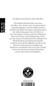 Albert Camus: Reisetagebücher, Buch