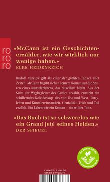 Colum McCann: Der Tänzer, Buch