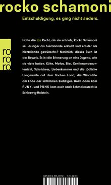Rocko Schamoni: Dorfpunks, Buch