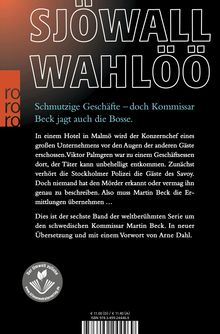 Maj Sjöwall: Und die Großen lässt man laufen, Buch