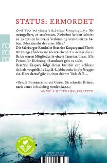 Ursula Poznanski: Blinde Vögel, Buch