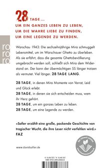 David Safier: 28 Tage lang, Buch