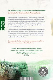 Anna Tell: Nächte des Zorns, Buch