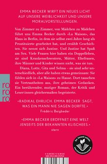 Emma Becker: La Maison, Buch