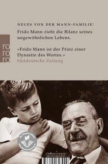 Frido Mann: Achterbahn, Buch