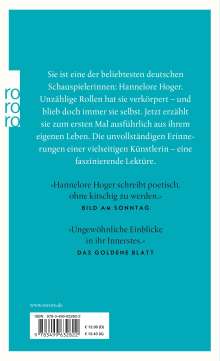 Hannelore Hoger: Ohne Liebe trauern die Sterne, Buch