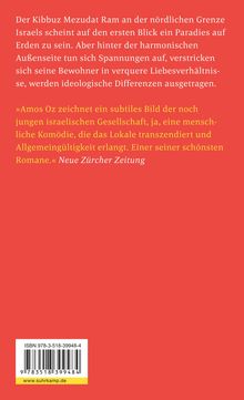 Amos Oz: Ein anderer Ort, Buch