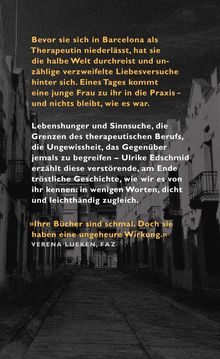 Ulrike Edschmid: Die letzte Patientin, Buch